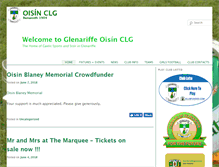 Tablet Screenshot of glenariffeoisins.com